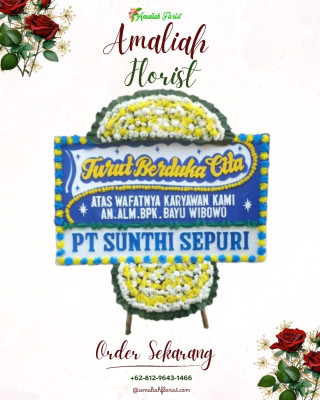 Papan Bunga Duka di Katekan