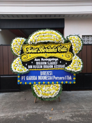 Papan Bunga Duka di Katekan