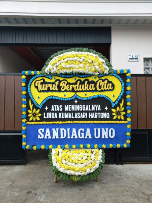 Papan Bunga Duka di Katekan